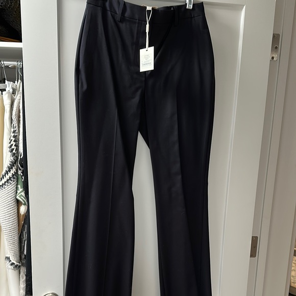 TWP Black Flared Dress Pants